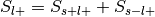S_{l+} = S_{s+l+} + S_{s-l+}